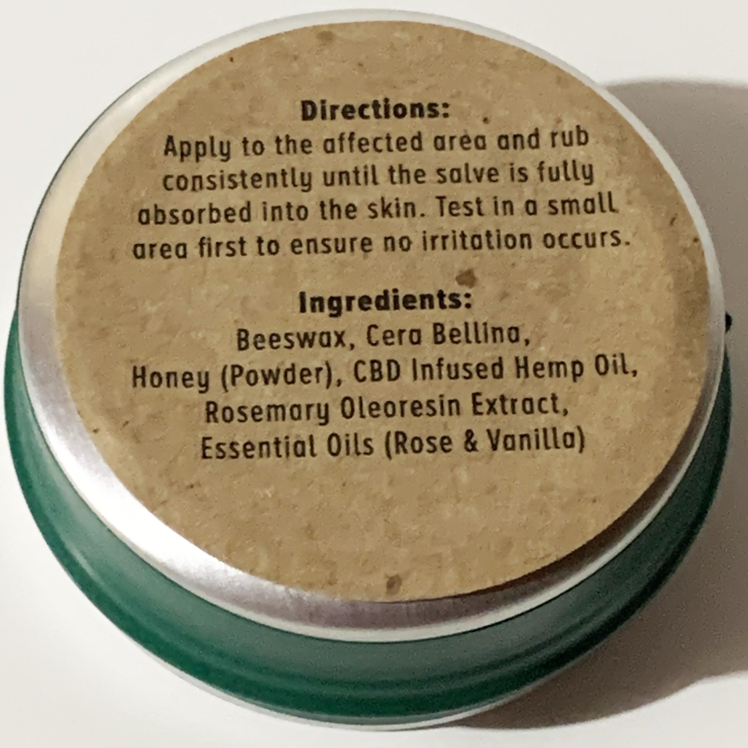 Hemp Oil Salve Samples | Natural Wellness Boston